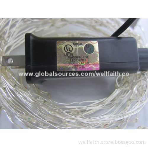 Copper Wire LED Rain Drop Christmas Lights with 36V Voltage